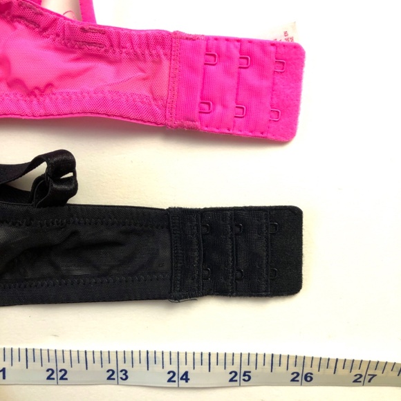 2 Like New Bras in Hot Pink and Black & White - Picture 7 of 10